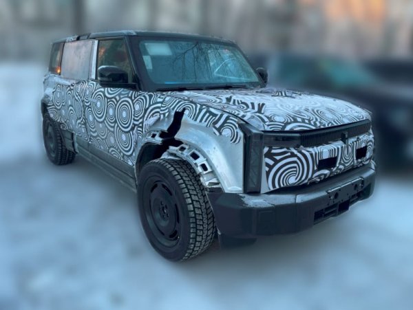 骆驼优配门店 增程方盒子？疑似iCAR 05谍照曝光